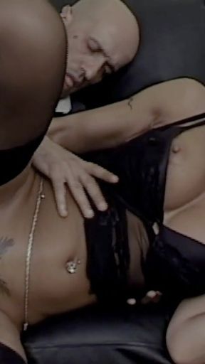 Pussy Piercing and Cock in the Ass for Valentine Demy