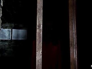Large Melons Aged entice Hotty to Lezdom Lesbo Domination Sex at Prison Roleplay