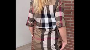 Tenue sympa pour sortir en famille tout en &eacute_tant nue en dessous