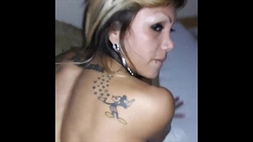 Blonde Transgender hooker from Perú very slutty witu clients