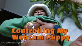Controlling My Webcam Puppy