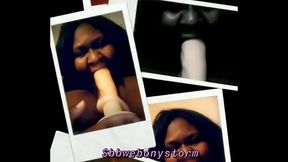 Ebony bbw tease n Dom 06/2021