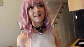 Strapping it on in a magical hotel