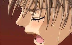 Young hentai guy gets tied up and srewed up