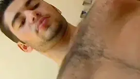 Wank In Bomber Jacket