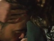 Adult Breastfeeding in Public (at night outside a McDonald's)
