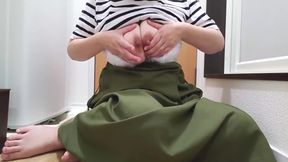 A Married Woman Feels Pleasure From Masturbating in a Lewd Way