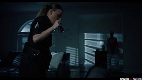 Police Officer Break Into Alien Futa House - Sex Craving Parasites Turns Hot Girls into Trans Shemale