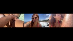fui passear na praia de nudismo na intencao de chupar umas pica dura