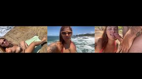 fui passear na praia de nudismo na intencao de chupar umas pica dura