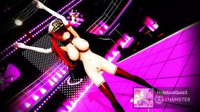 R18 Azur Lane Hot Milf Milf Fucks Publicly in 3D Tokyo Dance Party Chaos