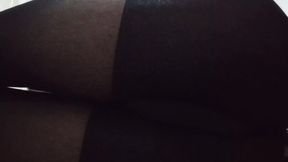 gloves and pantyhose in the clinic