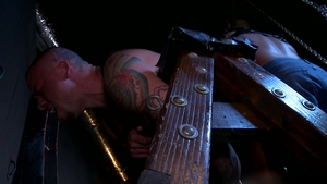 High Performance Men: Masturbating Trio in a Dirty Warehouse