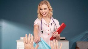Nurse Chloe Cherry's Sperm Bank Donation Duty ~ Biggest Loads with SEXY Lingerie!