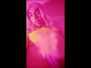Neon Lights Capture Every Drop Of Hot Cum From Cute Femboy
