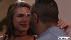 Dillon Diaz And Kalli Grace In Tgirl Barebacked By Black