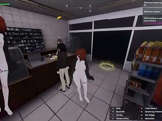 Secret Flasher Manaka - Mission: [Convenience Store 100%] uncensored, exhibitionism