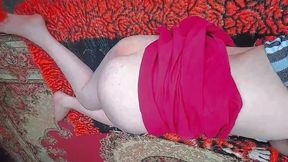 Stunning Trans Beauty Enjoying Warm Sunlight by Balcony