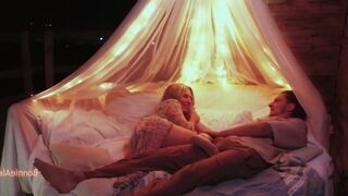 Romantic Sex Outdoors Long Foreplay And Simultaneous Orgasm