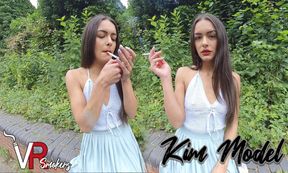 Kim Model's talking session