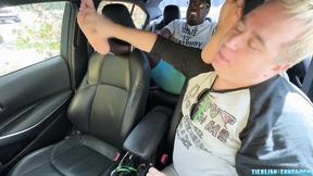 ”Black Bear Aaron Giggles Hard While Matt Tickles Him”