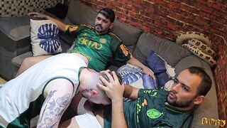 Palmeiras' game became A3 in the living guest room (ACCOMPLISH ON CRIMSON)