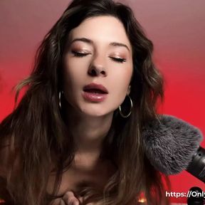 ASMR MIC PUMPING. Your sweet brunette Make You Cum. Amy Haze