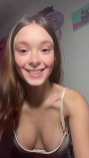 Adorable amateur onlyfan tease