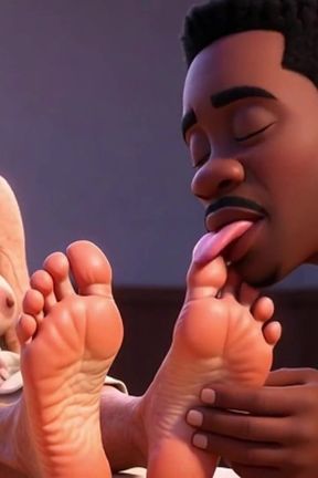Elderly Granny Getting Feet Oiled &amp; Licked - Sole Licking Pleasure