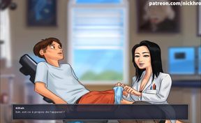 Summertime saga part 158 - asian teacher impressed ( French sub )