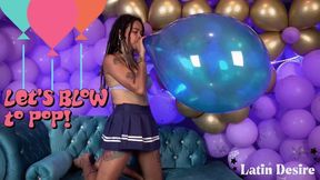 Lucy Strong Blow to pop Blue TT17" - 4K