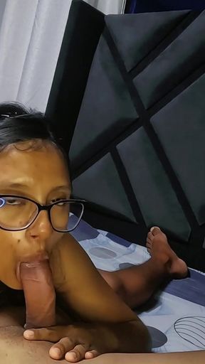 Can I have my stepbrother's cock in my ass or is it too big?   Clip 1