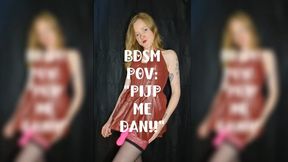 BDSM POV: "Pijp me dan!!"