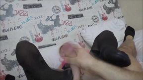 Pov footjob by a perfect blonde