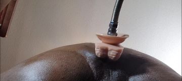 Sex Machine Fucks Me. Huge Dildo