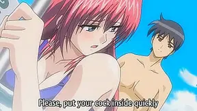 Stepsis Pleads for Cock by the Pool – Steamy Uncut Hentai Eng Subs