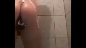 Anthony Rides Big Toy Explosive Cream Pie Finale – Steamy Gay Action