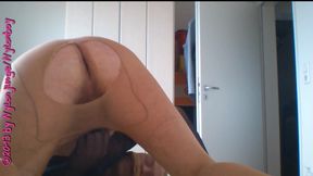 Encasement: Virtual nylon fucker ** facial **