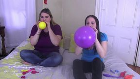balloon popping with cassandra calogera