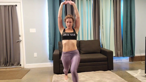 Yoga beginners JOI with steamy FULL NUDE