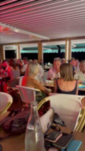 Adult party at a restaurant