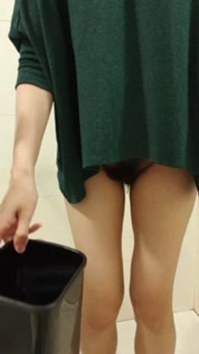 Desperate Shorts Wetting with Moaning