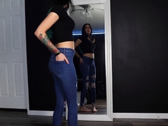 Webcam brunette solo masturbation