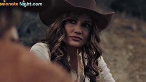 Cowgirl on Western Threeway