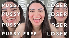 YOU’RE A PUSSY FREE LOSER - Hardcore Humiliation with Humiliatrix Countess Wednesday - Laughing, Verbal Humiliation, Loser Porn MP4 1080p