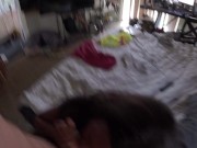 Ebony Gen Z Amateur Training with White Gen X Cock