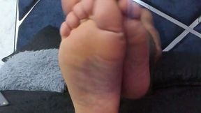 Massage in mye foot (fire)
