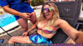 Lilly Cum Compilation 103 - Facials - she really enjoys it!