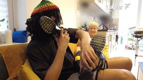 Miss Fair Trade & Deep Heat Rex - Gym Shoes Sweat and Foot Worship - 720 p