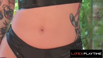Joanna Angel's Tattooed Ass & Tits Get Pounded in POV Latex Frenzy